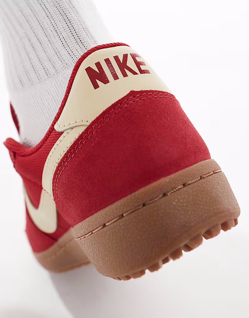 Кроссовки общего назначения Nike Field красного цвета — фото 4