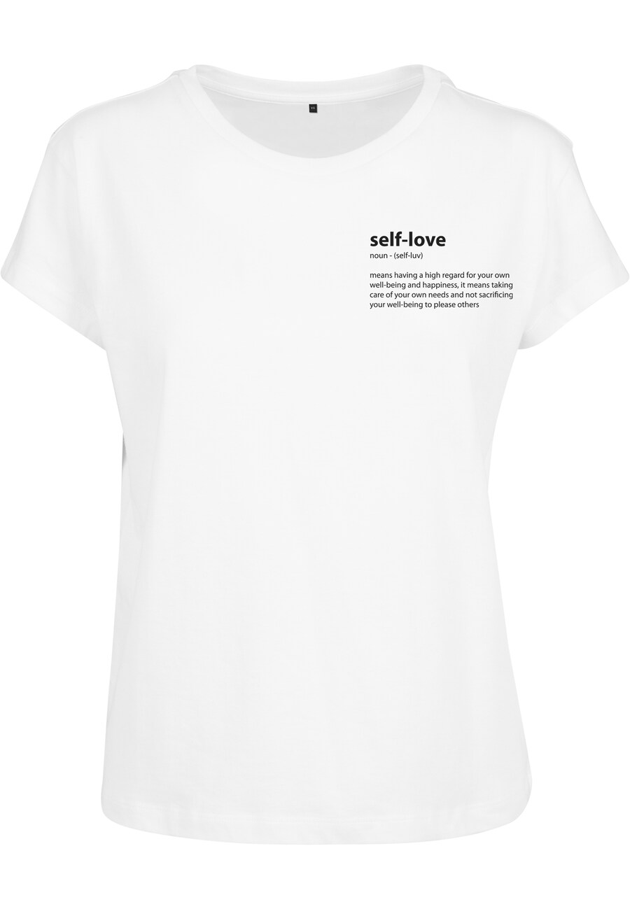 

Рубашка Merchcode Self Love, белый