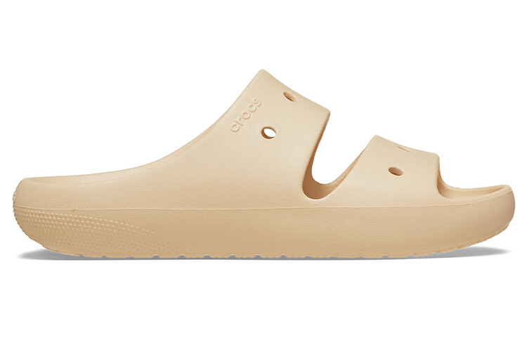 Пляжные сандалии унисекс теплые хаки Crocs — фото 2