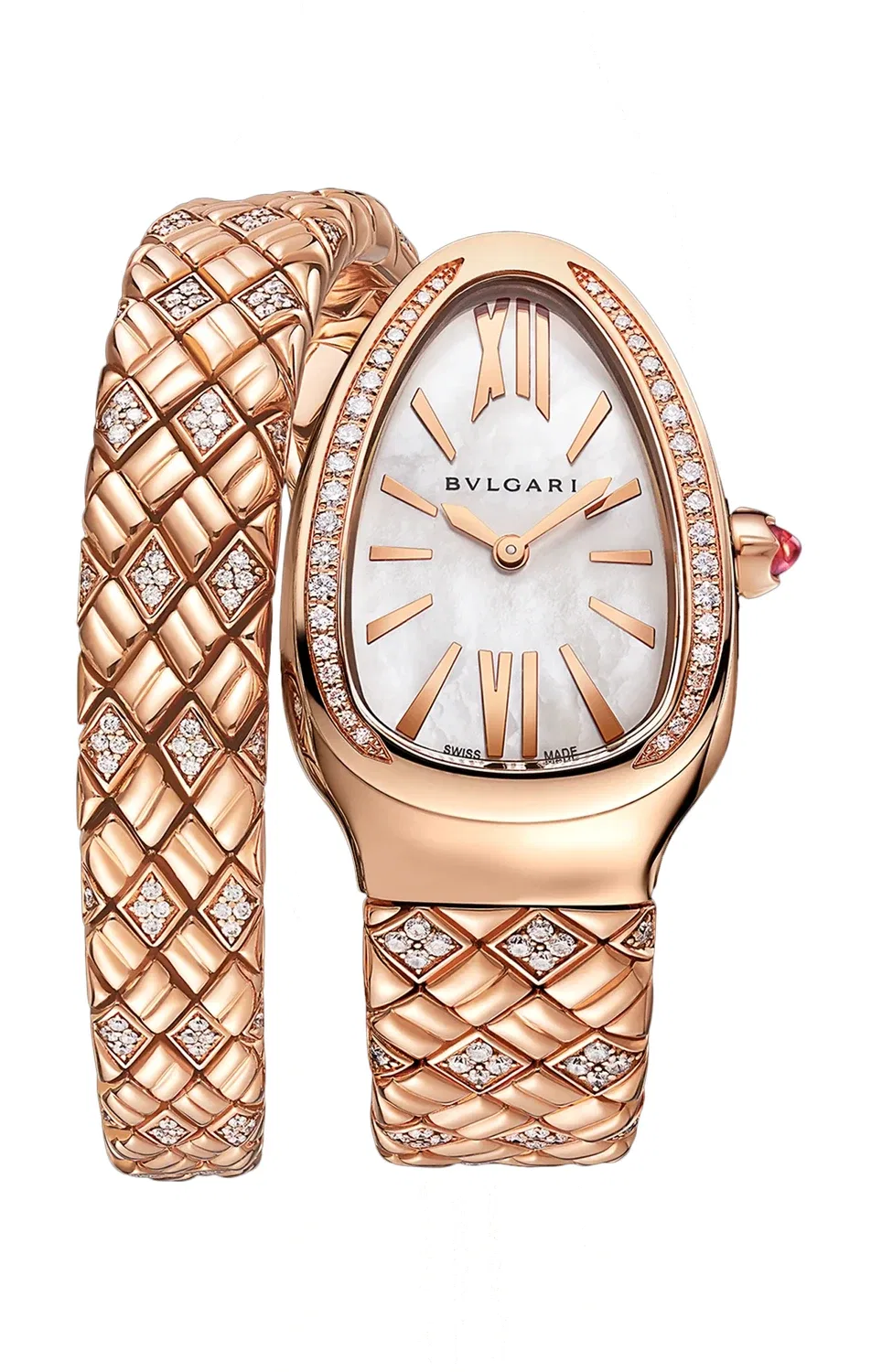 СЕРПЕНТИ СПИГА - SPP35WGDGD1.1T BULGARI, золотой