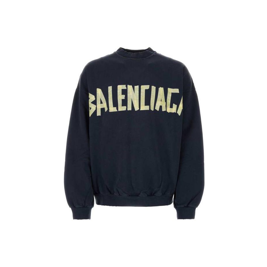 

Balenciaga Свитшот мужской синий SS23