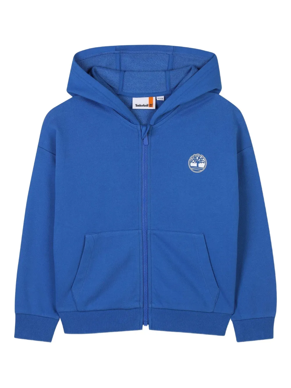 

Толстовка с капюшоном и логотипом Timberland Kids, синий