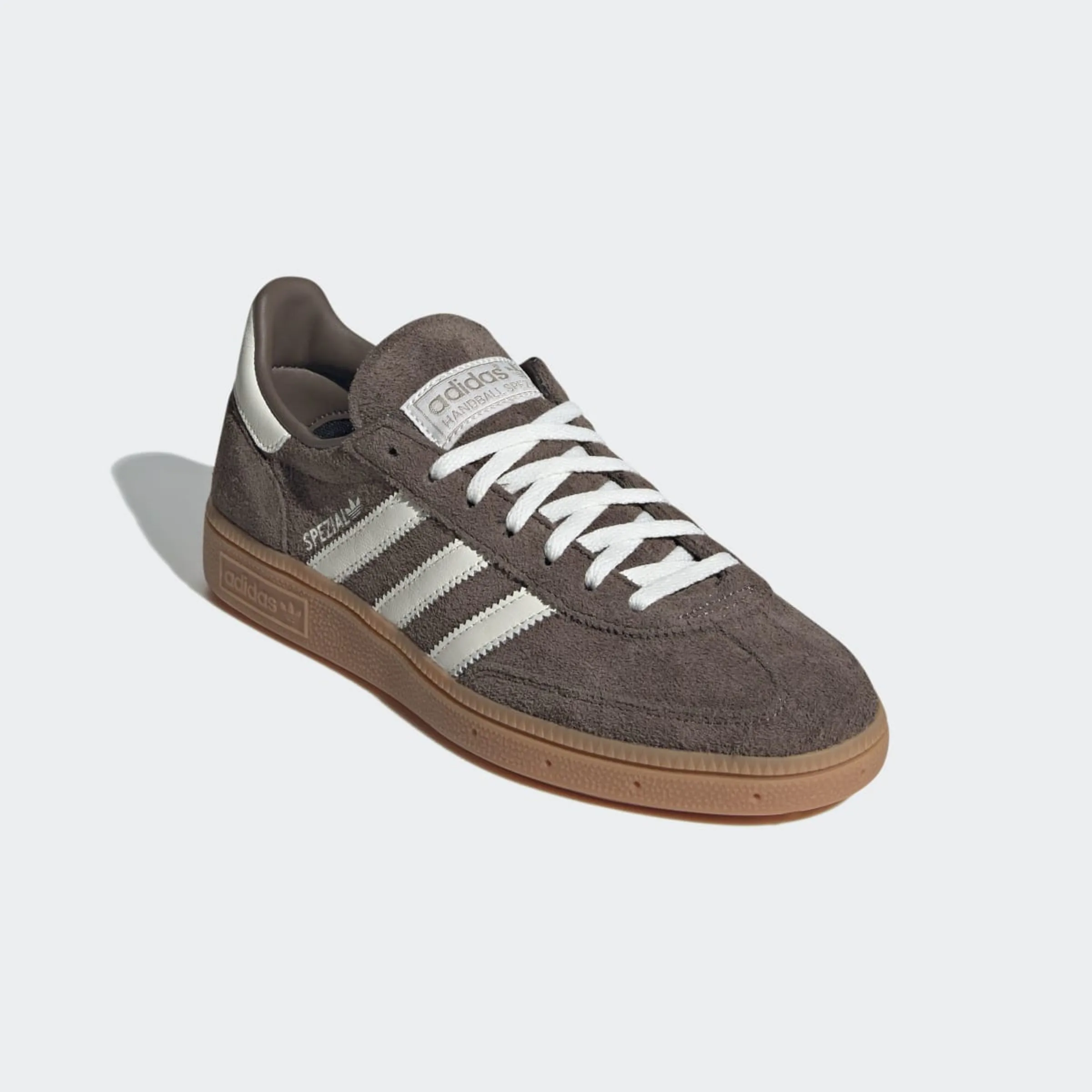 Женские повседневные кроссовки Handball Spezial W Originals Adidas, коричневый — фото 2