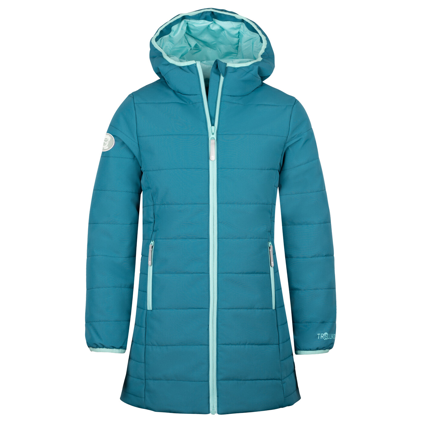 

Пальто Trollkids Girl's Stavanger Coat, цвет Teal/Aqua