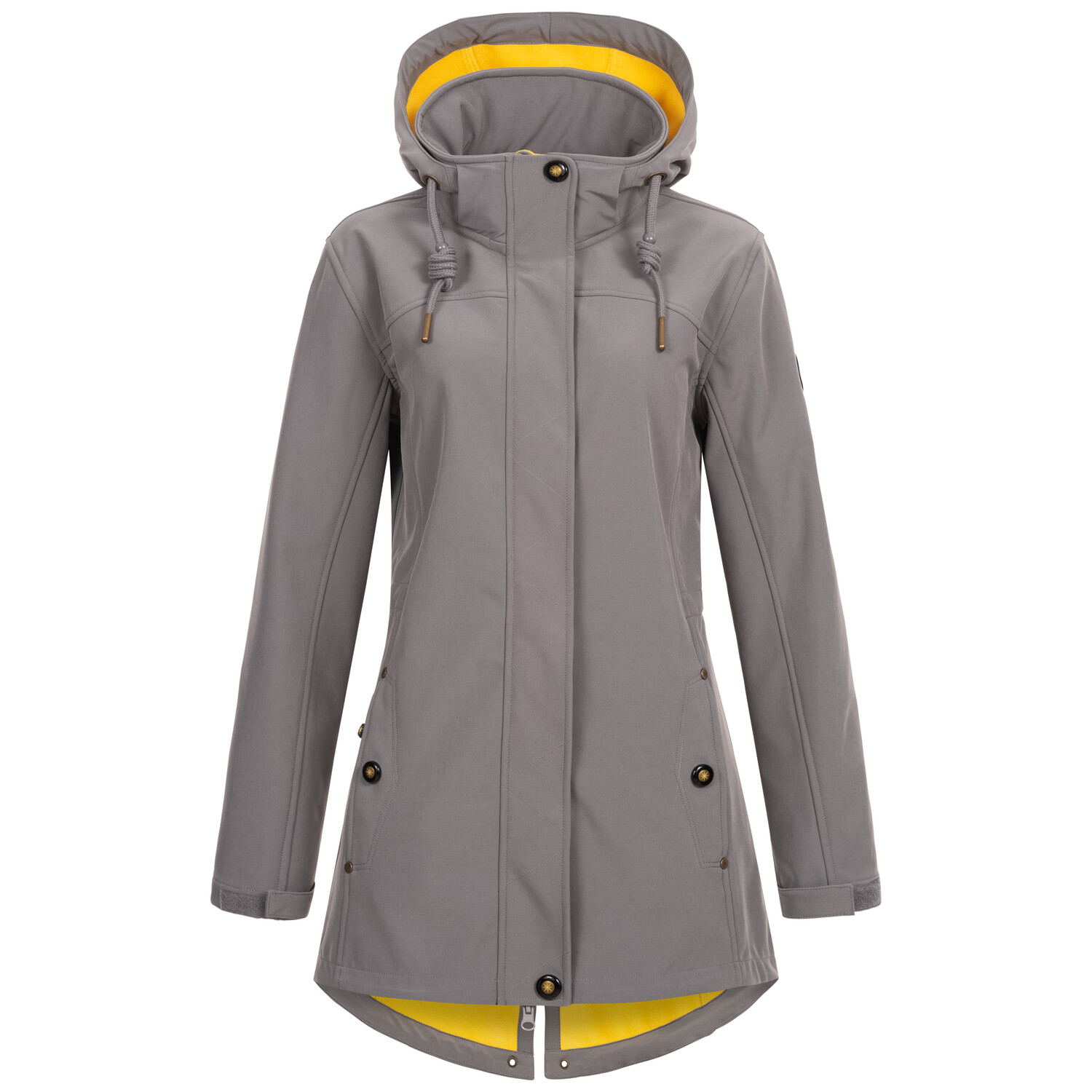 

Куртка софтшелл DEPROC Active Softshellmantel PEAK BREEZE, серый