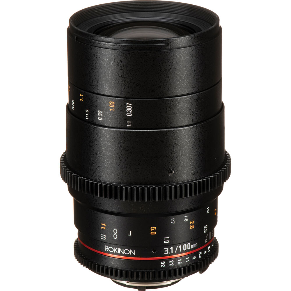 

Объектив Rokinon 100mm T3.1 Macro Cine DS для крепления Nikon F
