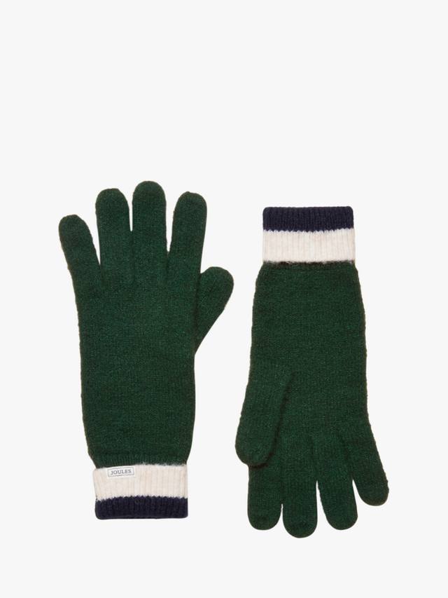 

Перчатки с цветными блоками Joules, Green/Navy
