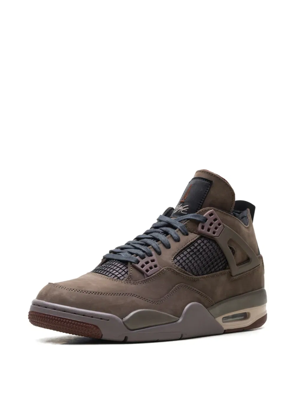 Кроссовки Air Jordan 4, коричневый — фото 3