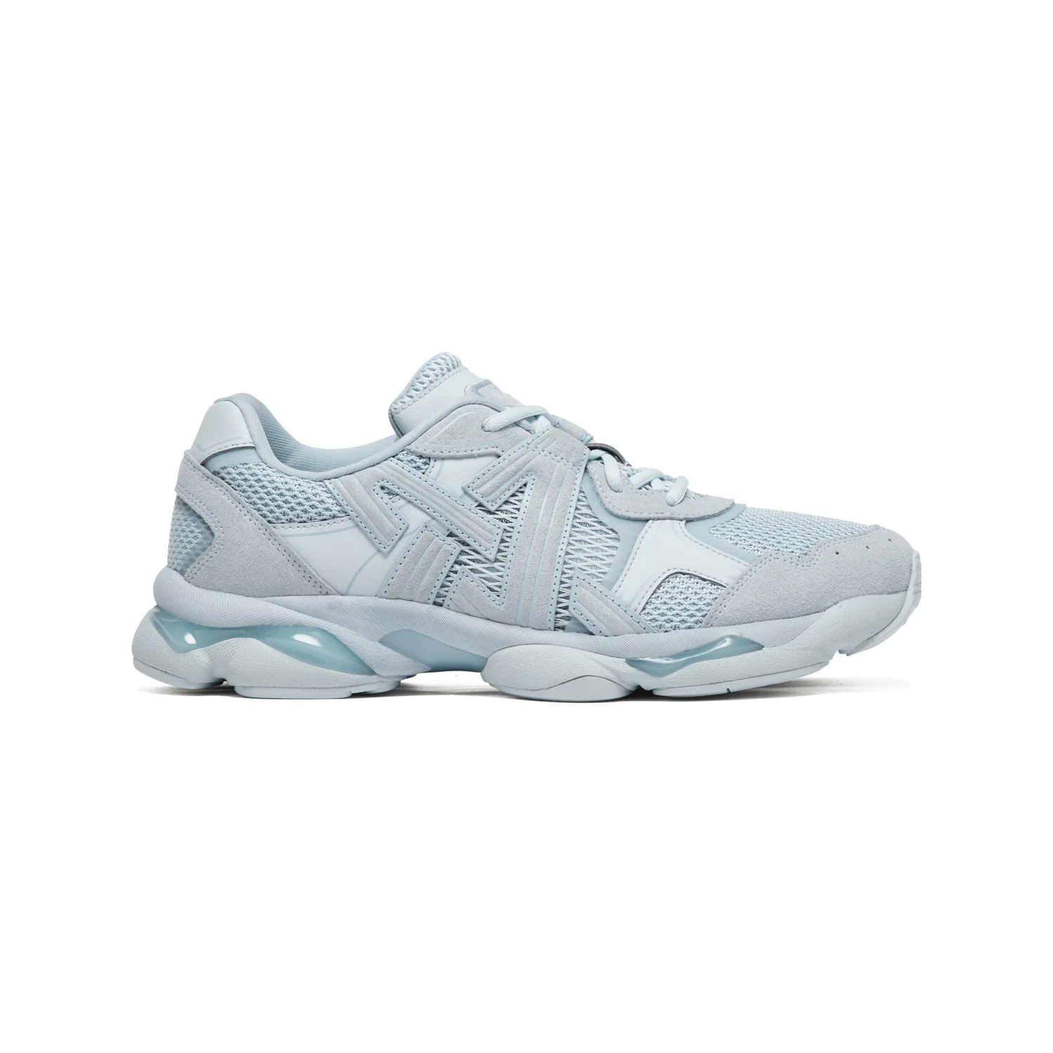 Onitsuka Tiger TIGRUN Textile, Synthetic Leather Low top Casual Shoes Unisex Light Blue — фото 3