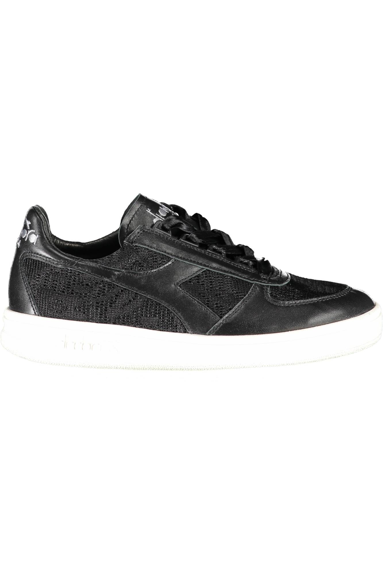 Кроссовки спортивные женские Diadora с вышивкой, черный