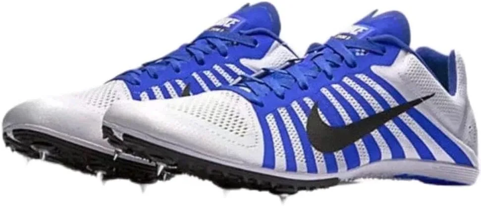NIKE Унисекс Zoom DКроссовки для фитнеса, белый/черный/синий