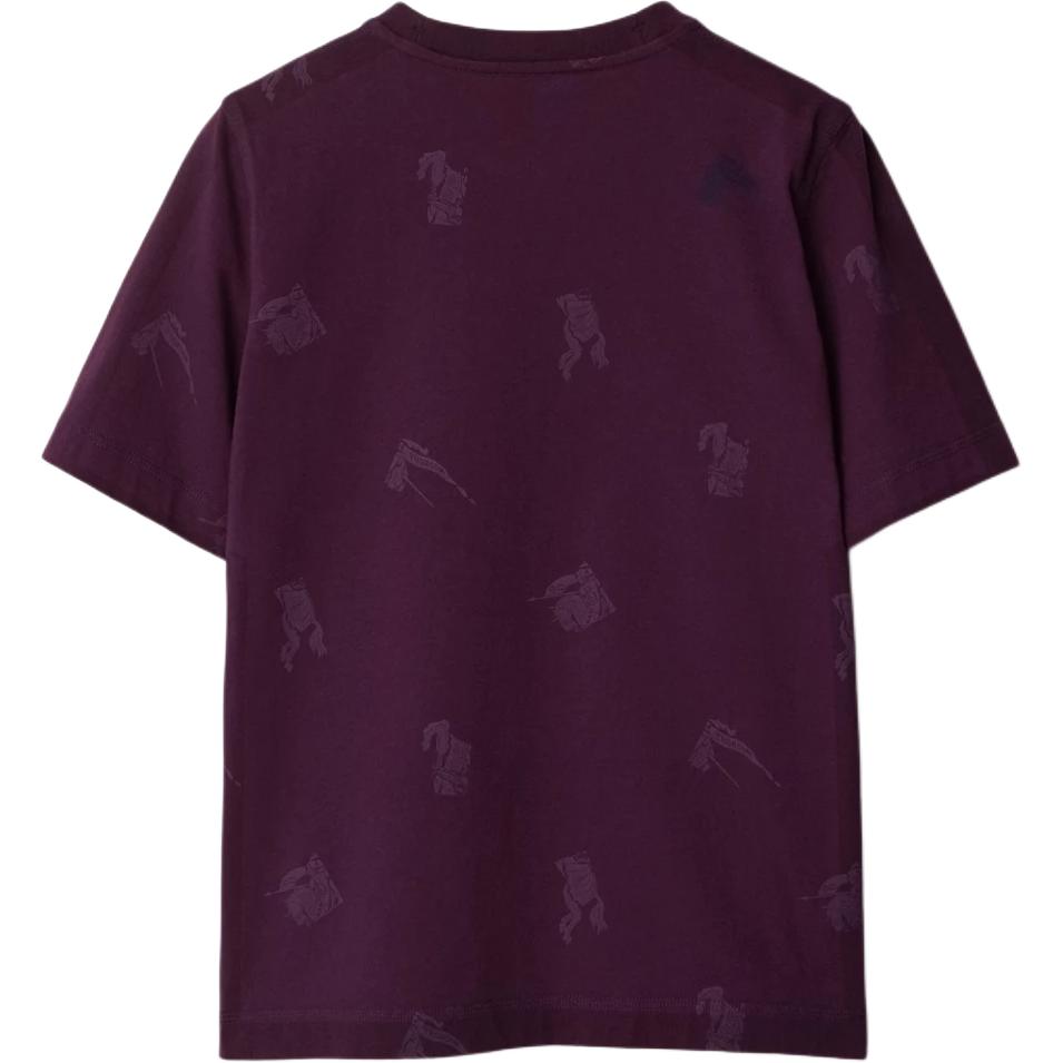 Футболка Burberry Women's Purple, женская, фиолетовая — фото 4