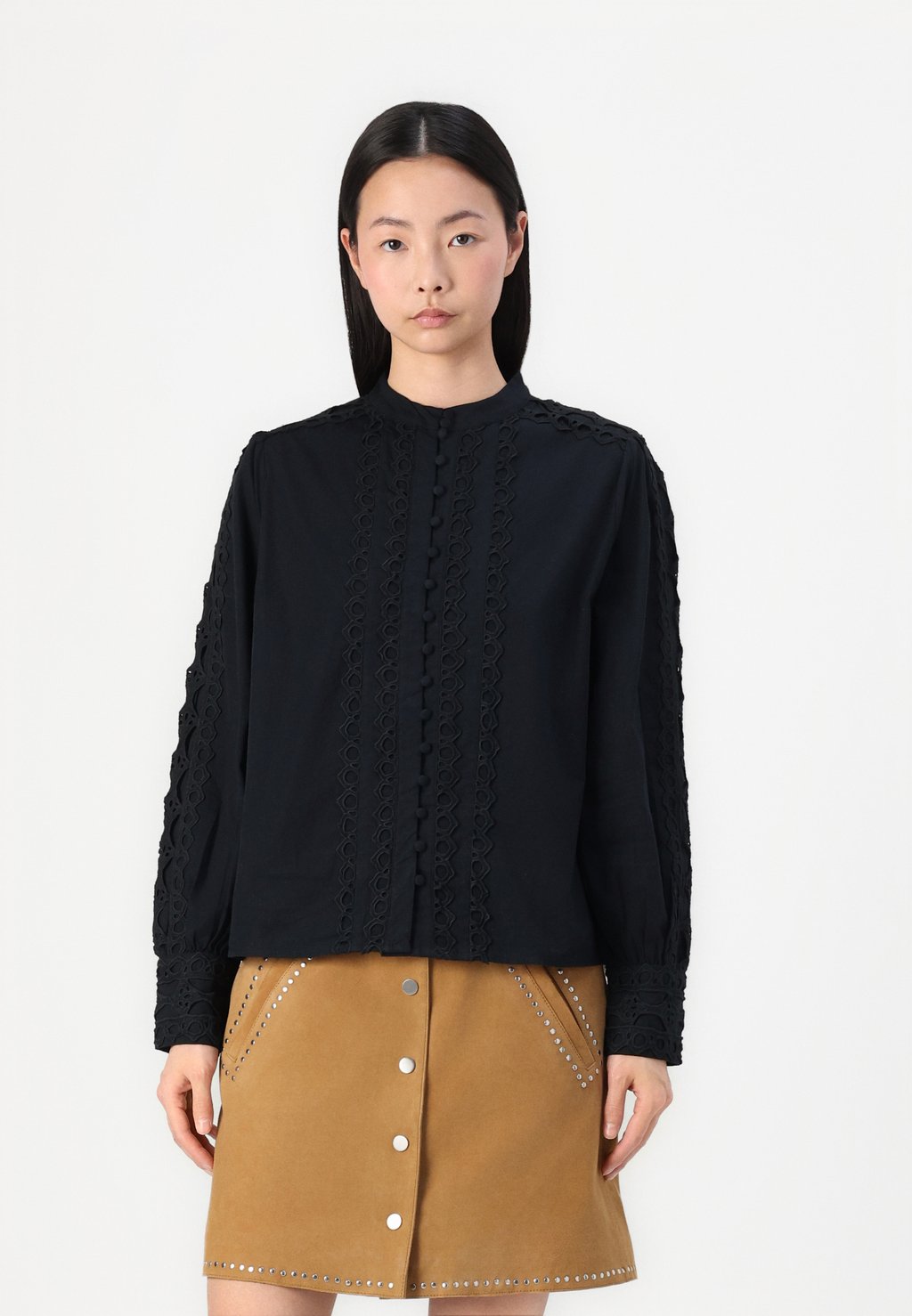 

Блузка на пуговицах YASYAMINA SHIRT YAS, черный