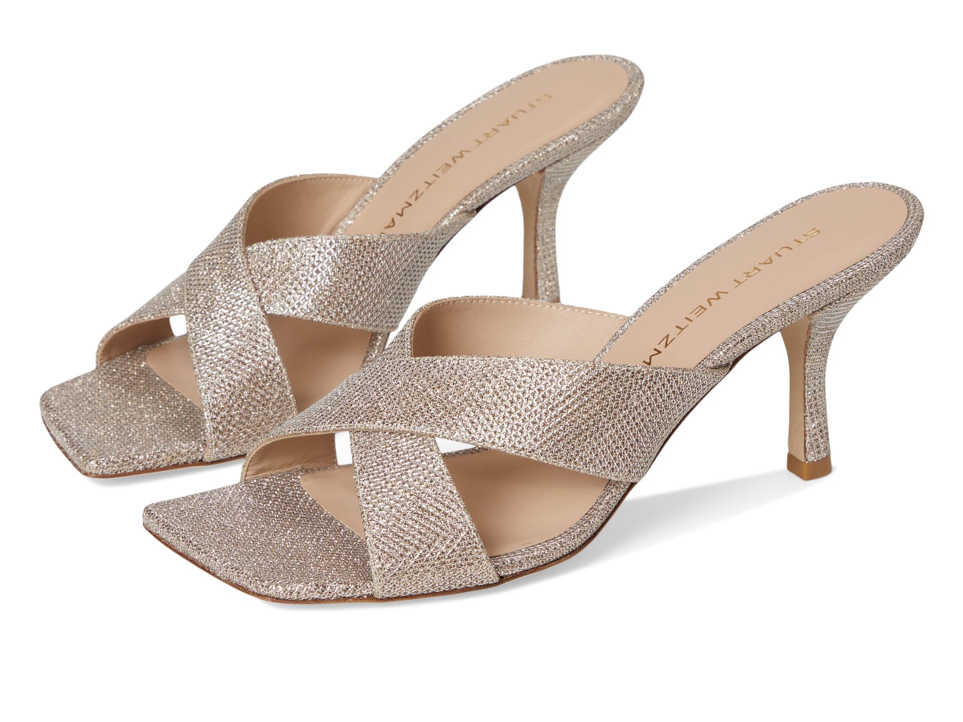 Туфли Stuart Weitzman Dayna Slide 75, Poudre