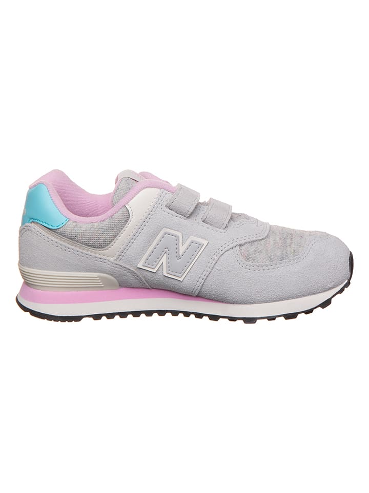Кроссовки на шнуровке New Balance, серый — фото 2