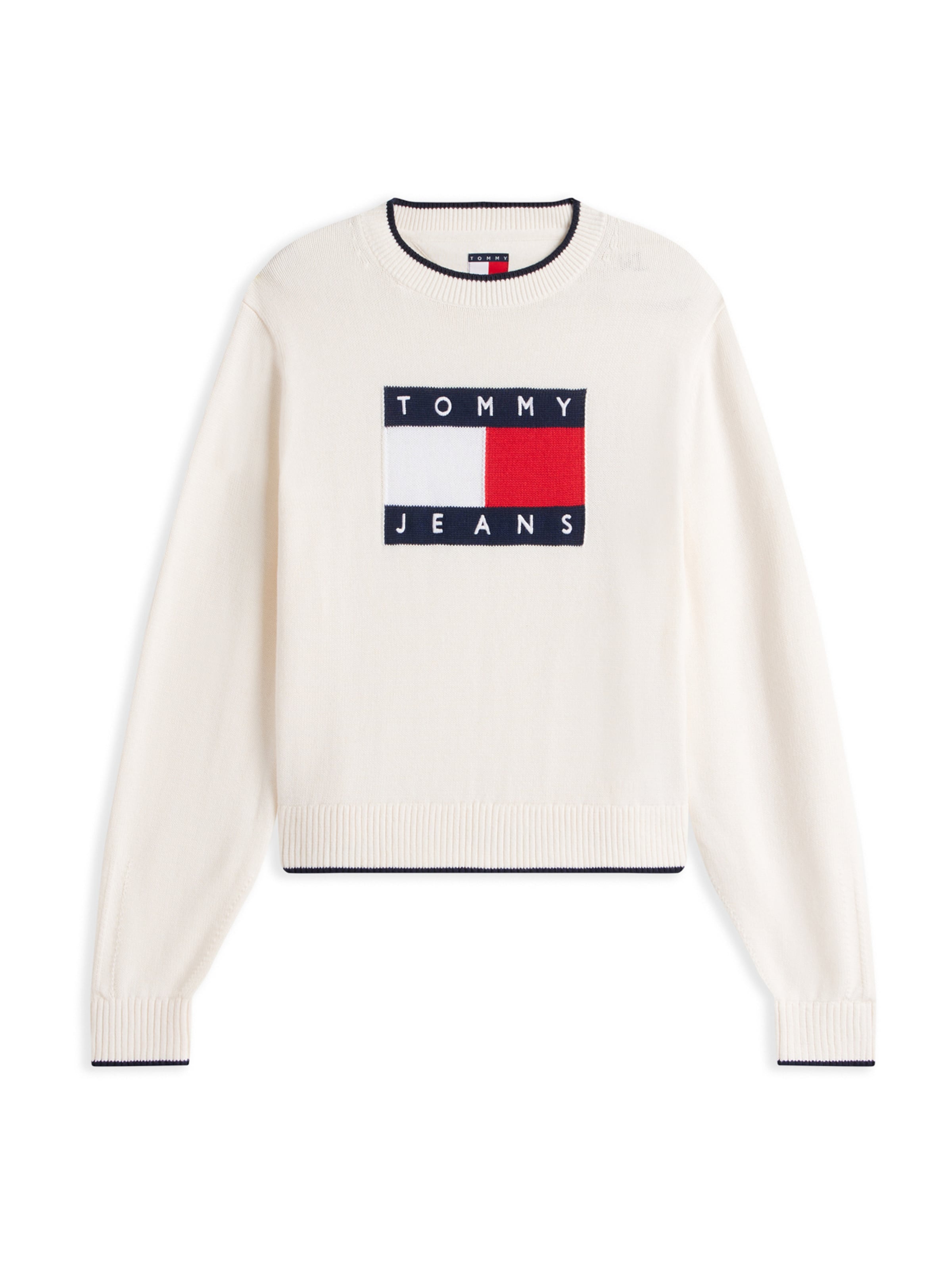 

Tommy Jeans Свитер в белом цвете, Wool White