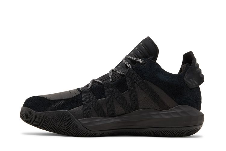 Кроссовки Dame 6 Leather GCA 'Black Gold', черный — фото 3