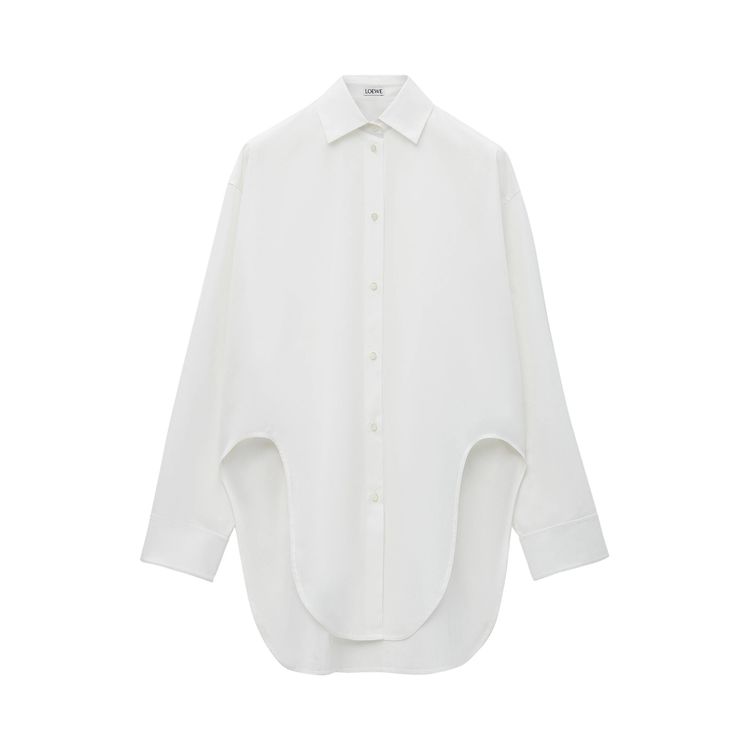 

Лонгслив Loewe Long-Sleeve Shirt 'White', белый