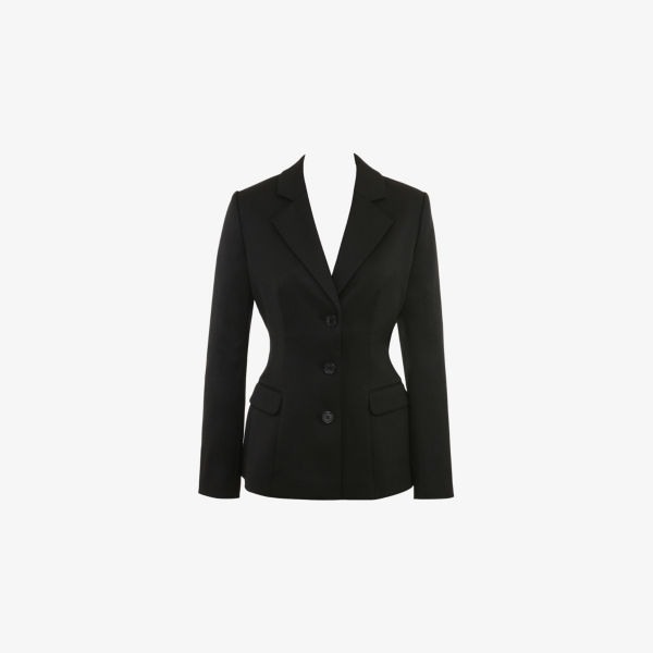 

Жакет Aviva tailored hourglass из эластичного трикотажа House Of Cb, черный
