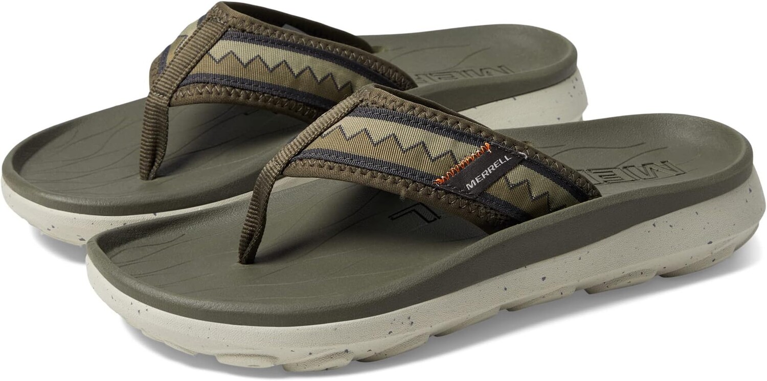 

Шлепанцы Hut Ultra Flip Merrell, цвет Olive