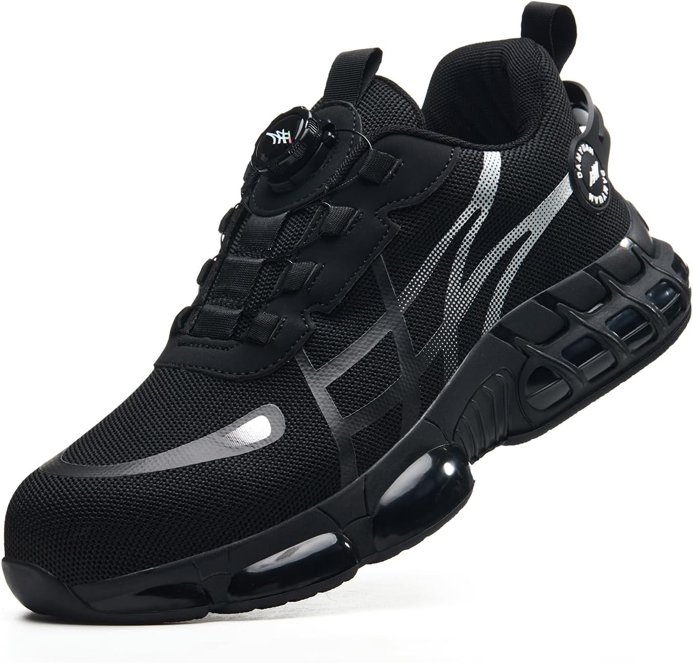 

Кроссовки со стальным носком для мужчин и женщин, с защитой от скольжения, удобные, пробоотталкивающая подошва, неразрушимые, обувь на платформе Gdebyz, белый