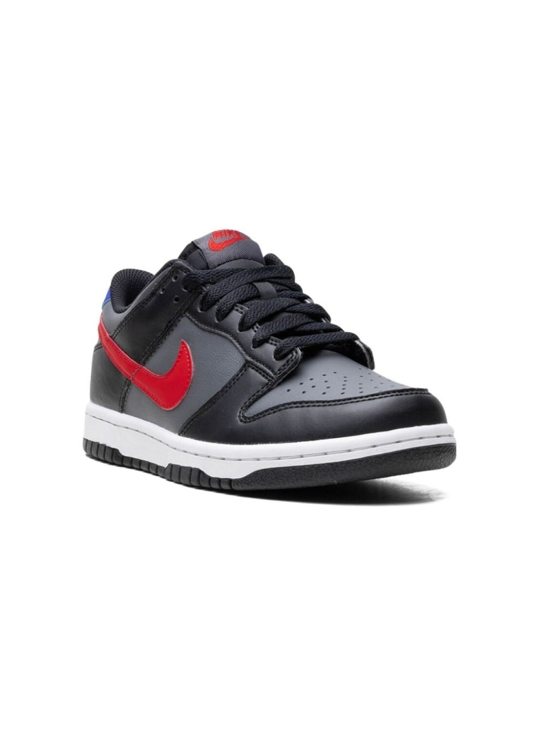 

Nike Kids кроссовки Dunk Low GS Black / University Red, черный