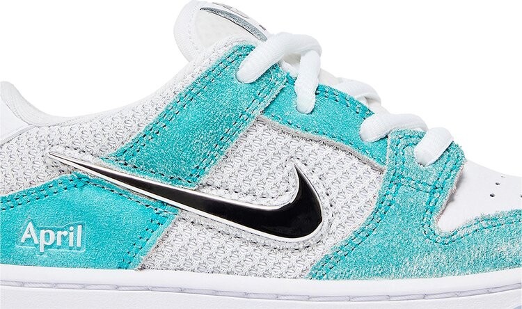 Кроссовки April Skateboards x Dunk Low SB TD 'Turbo Green', зеленый — фото 2