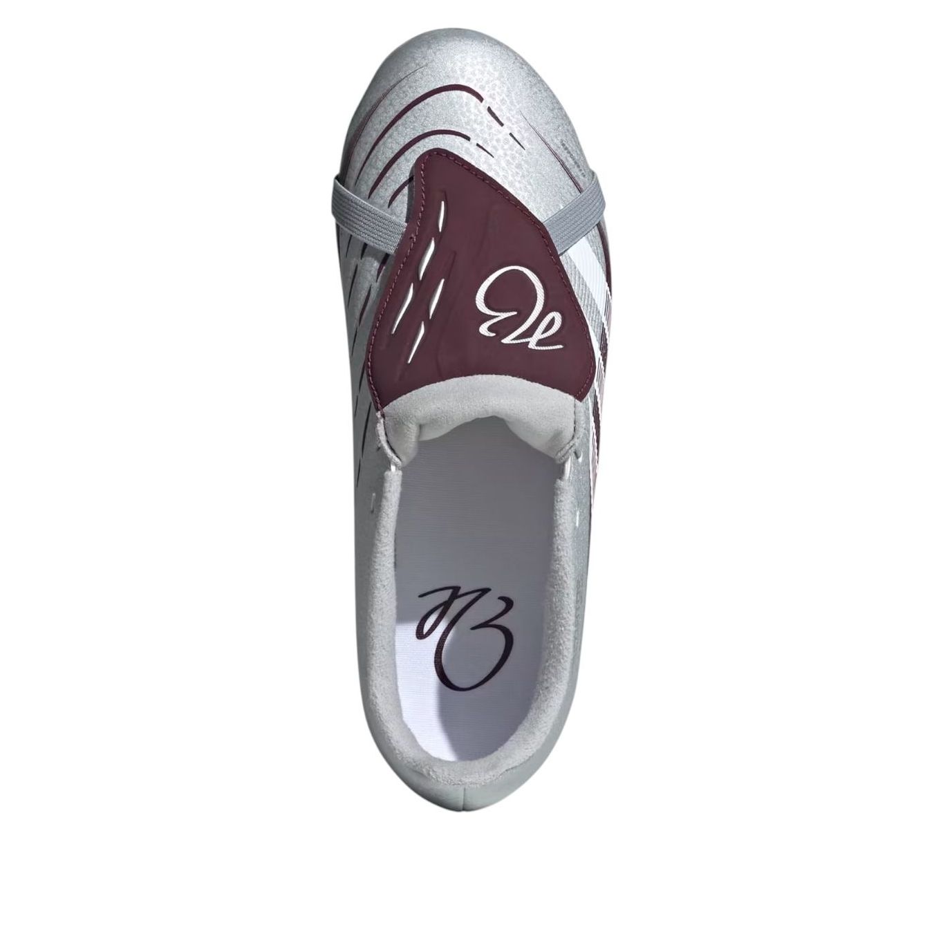 (PS) Adidas x Jude Bellingham Predator 24 League Foldover Tongue FG MG K 'Chrome Dream' — фото 4