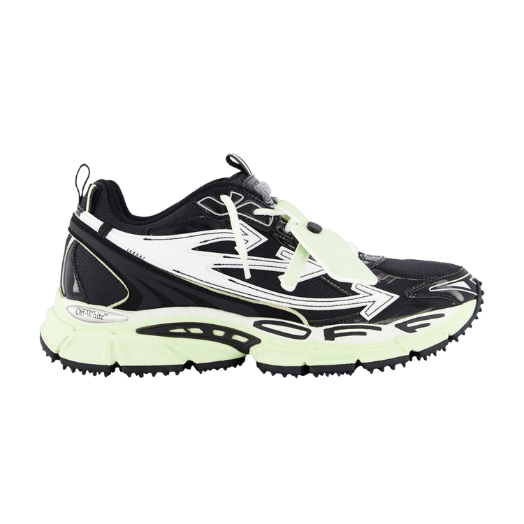 

Кроссовки Off-White Be Right Back 'Black Lime', черный