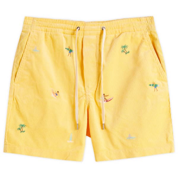 

Шорты Prepster с вышивкой Surfer Polo Ralph Lauren, желтый