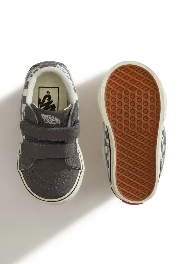 Скейтбордные кроссовки sk8mid reissue с застежкой-липучкой Vans, Dark Grey — фото 3