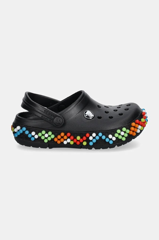 Детские шлепанцы CROCBAND COLORFUL LIGHTS CLOG Crocs, черный — фото 2