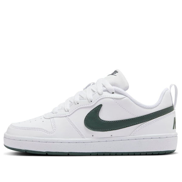 

Кроссовки court borough low recraft 'white vintage green' Nike, белый