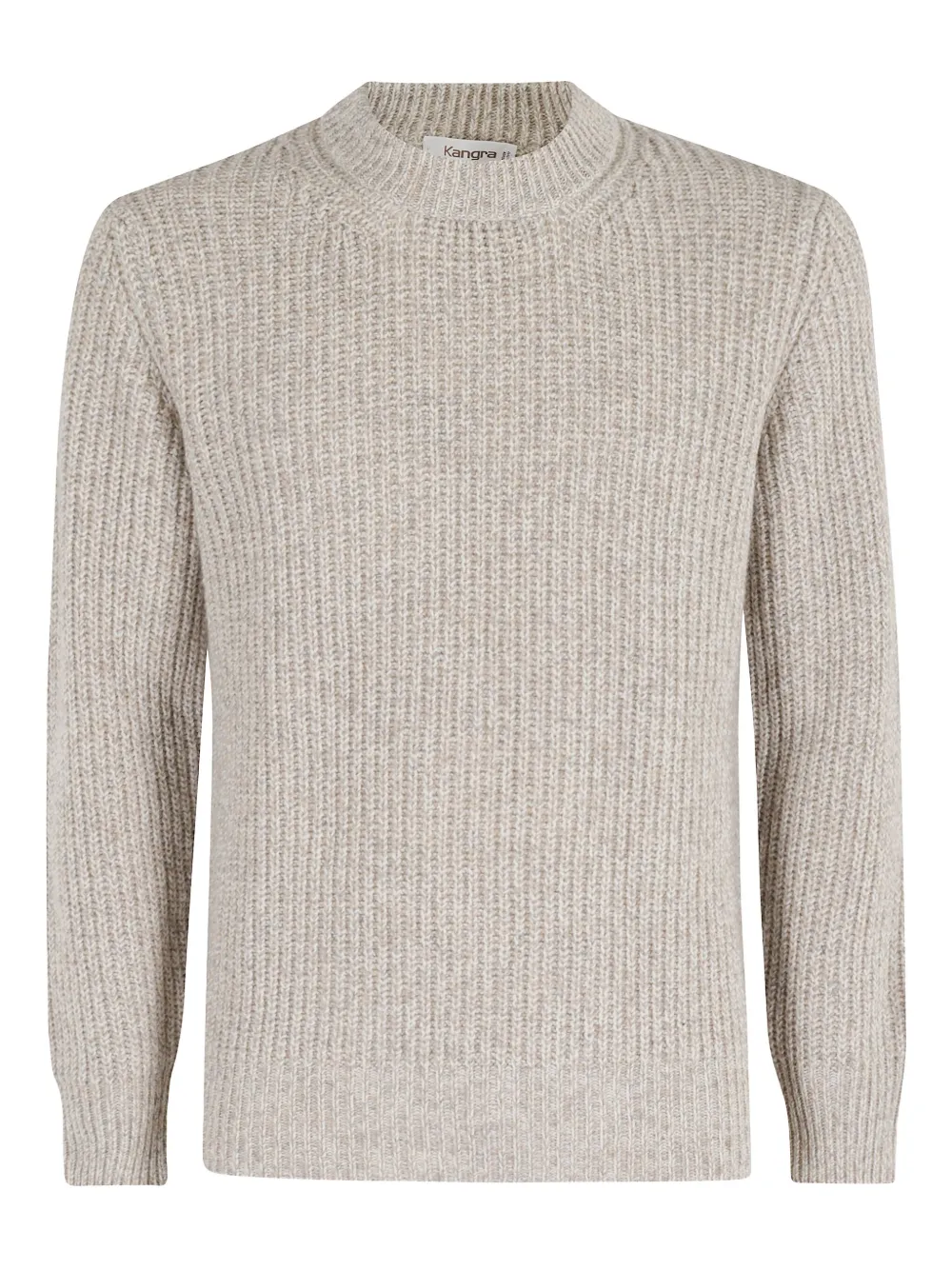 

Вязаный свитер в рубчик Kangra, нейтральный