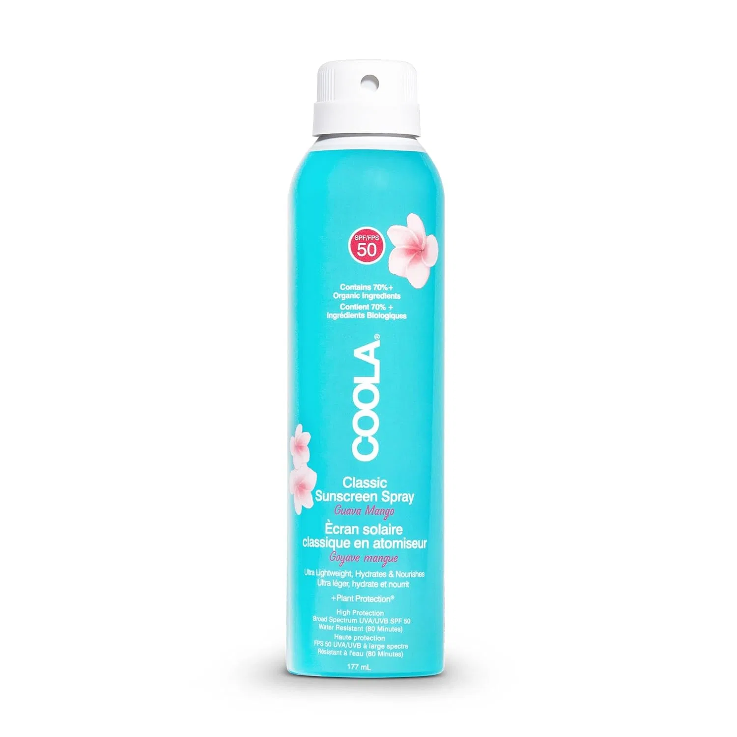 Солнцезащитный спрей для тела SPF 50 «Guava Mango» от Coola Coola