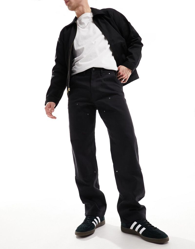 

Черные практичные брюки из ткани Dickies Duck Canvas