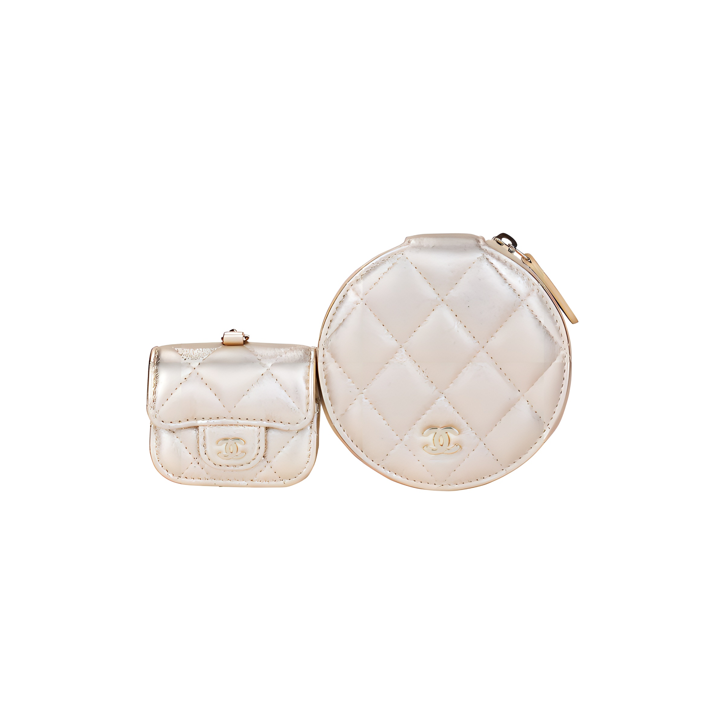 CHANEL Комплект из кашемира и кожи women's gold — фото 2