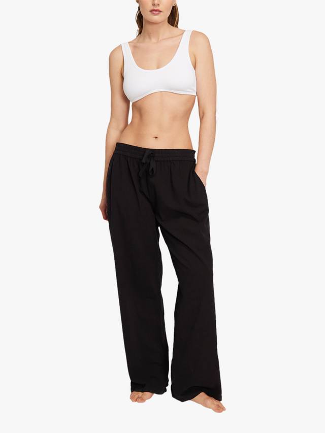 

Брюки для пижамы PJ из органического хлопка Nudea, Black