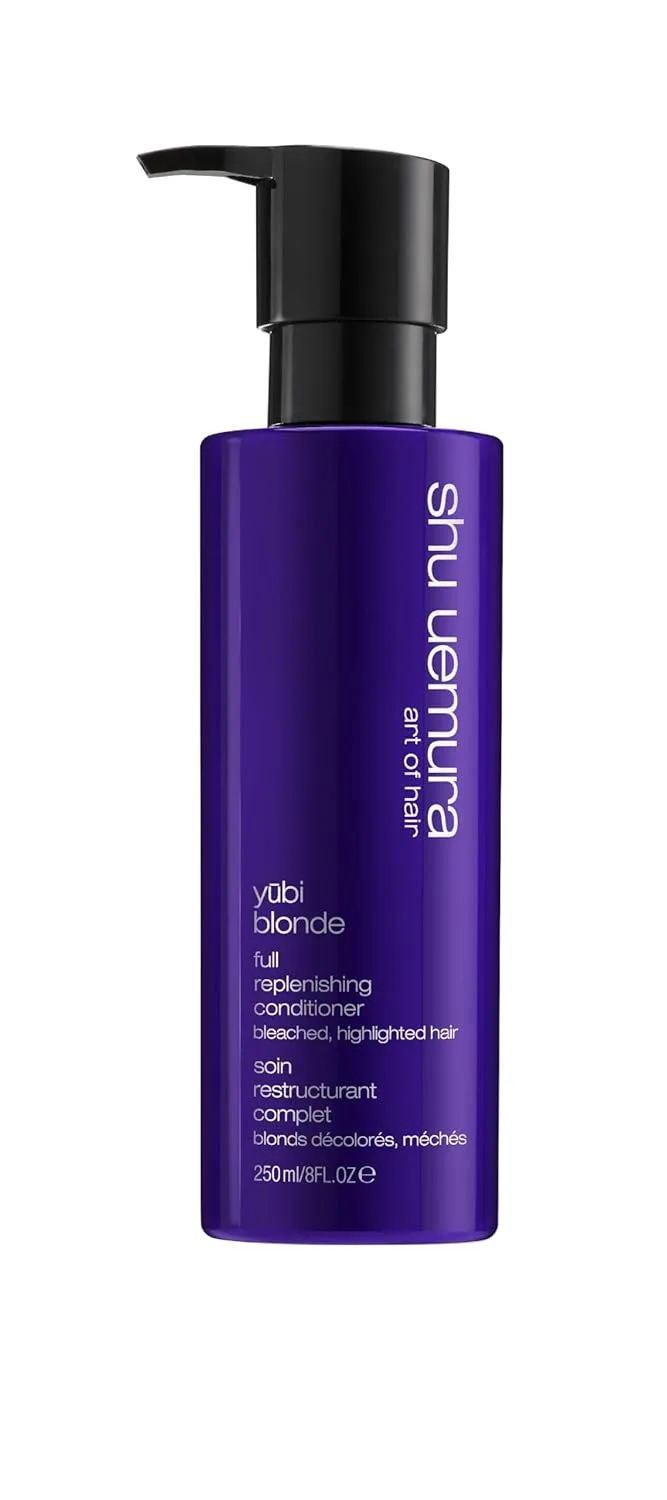 Shu Uemura Art of Hair Yubi Blonde Nourishing Conditioner For Blonde Hair - Prevents Breaking and Split Connects, Nourish and Adding Shine, Ends, Safe Color Safe 237 мл (.), gray