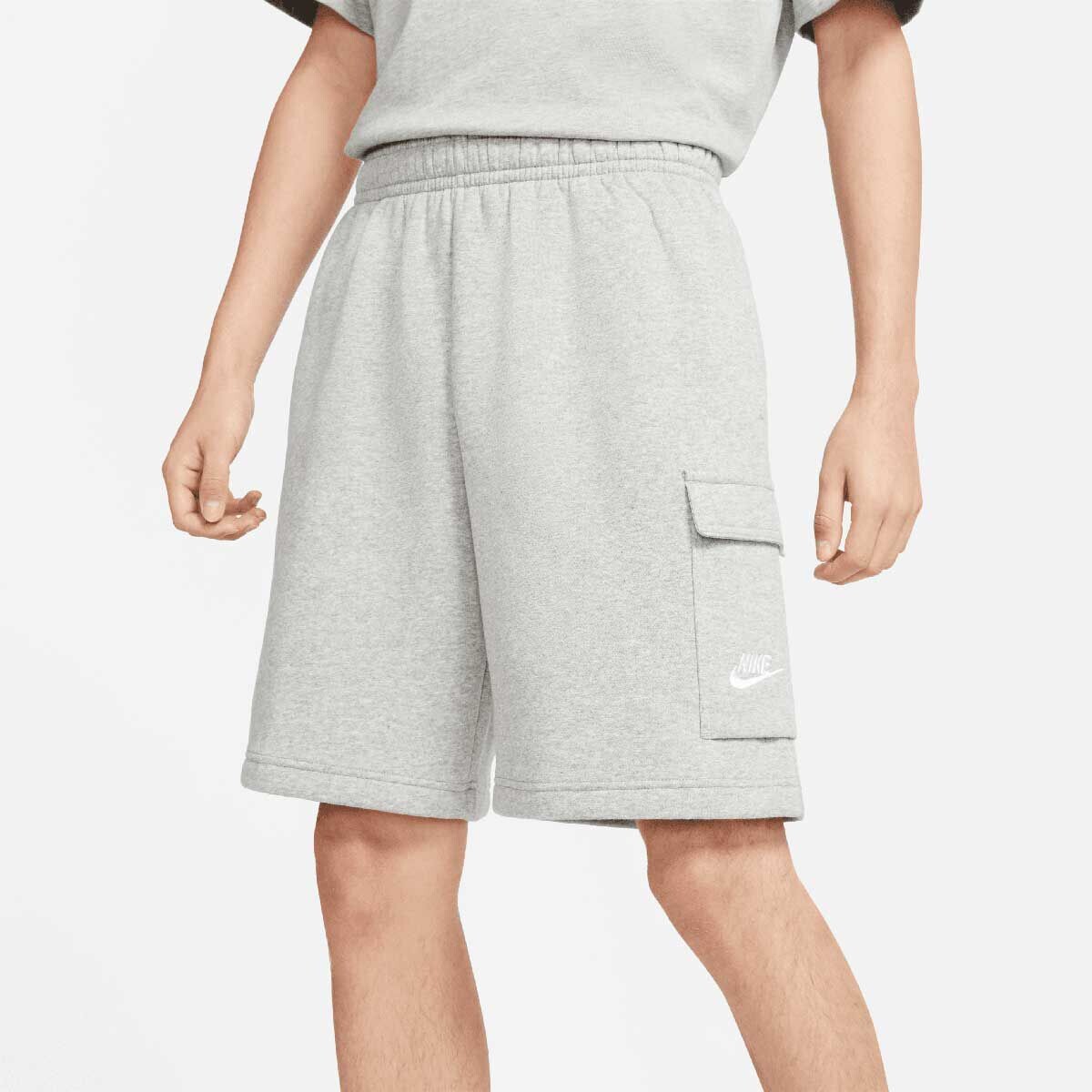 

Шорты NSW CLUB CARGO SHORTS Nike, цвет Dk Grey Heather/Matte Silver/White