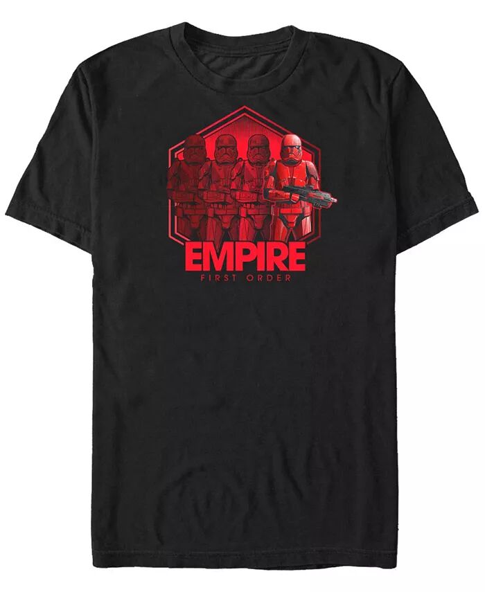 

Мужская футболка с коротким рукавом Star Wars Rise Of Skywalker Empire Sith Troopers Fifth Sun, черный
