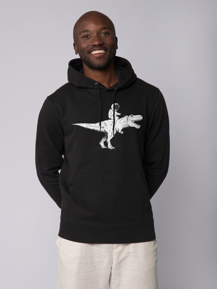 

Толстовка wat Apparel Sweatshirt Astronaut on T-Rex, черный