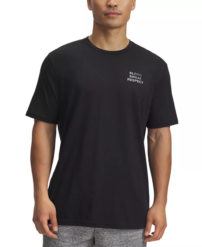 

Мужская футболка Project Rock с коротким рукавом Under Armour, черный