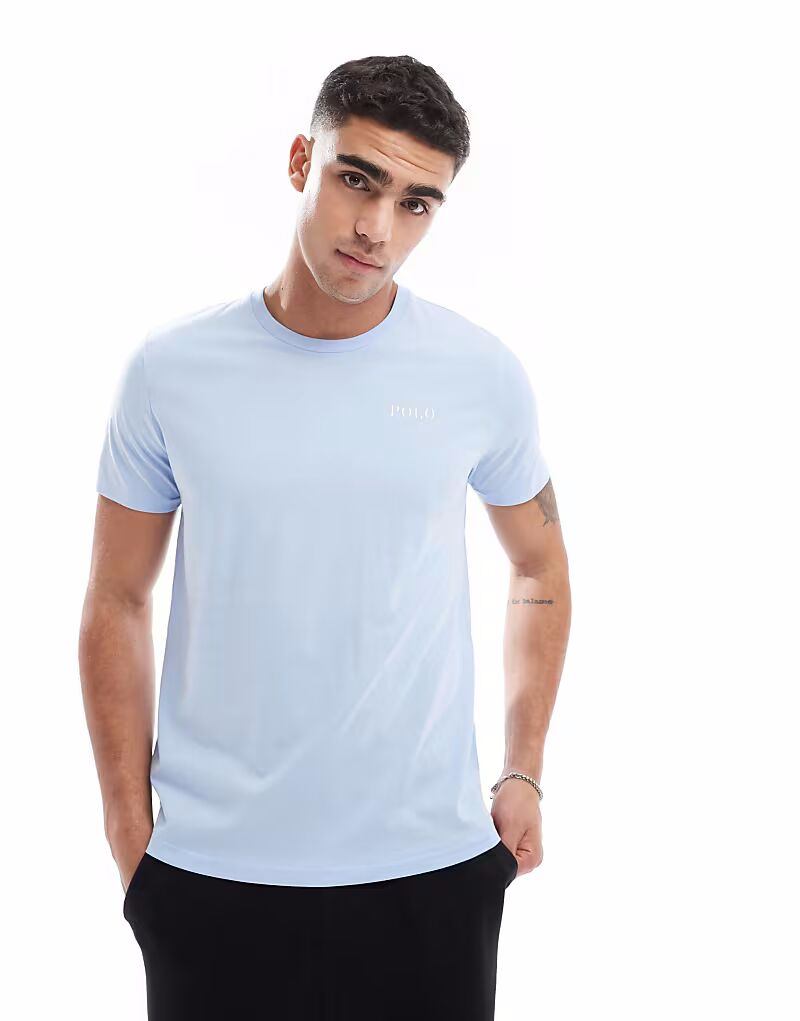 

Футболка Polo Ralph Lauren для дома синего цвета