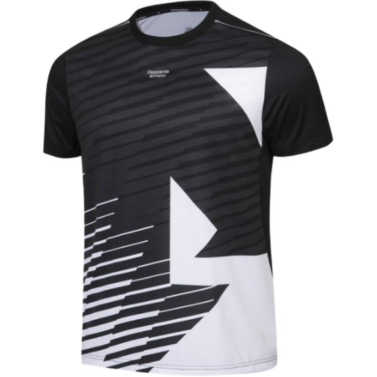 

Футболка мужская DESCENTE, синяя, Синий, Футболка мужская DESCENTE, синяя