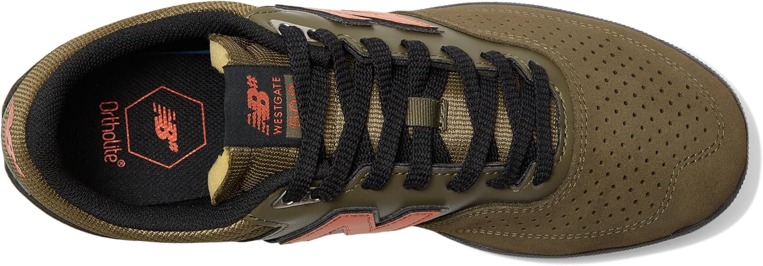 Кроссовки New Balance 480 V1 для мужчин и женщин, оливковый — фото 2