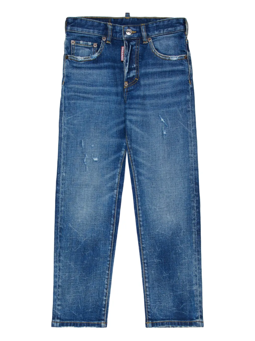 

Прямые джинсы DSQUARED2 KIDS, синий