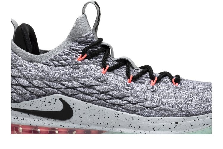 Кроссовки Nike Lebron 15 Low 'Melon', серый — фото 2