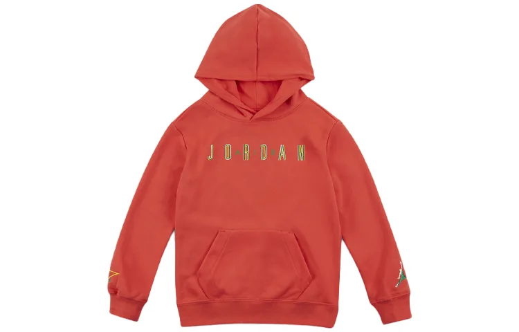 Детский свитшот Jordan, Track Red — фото 3