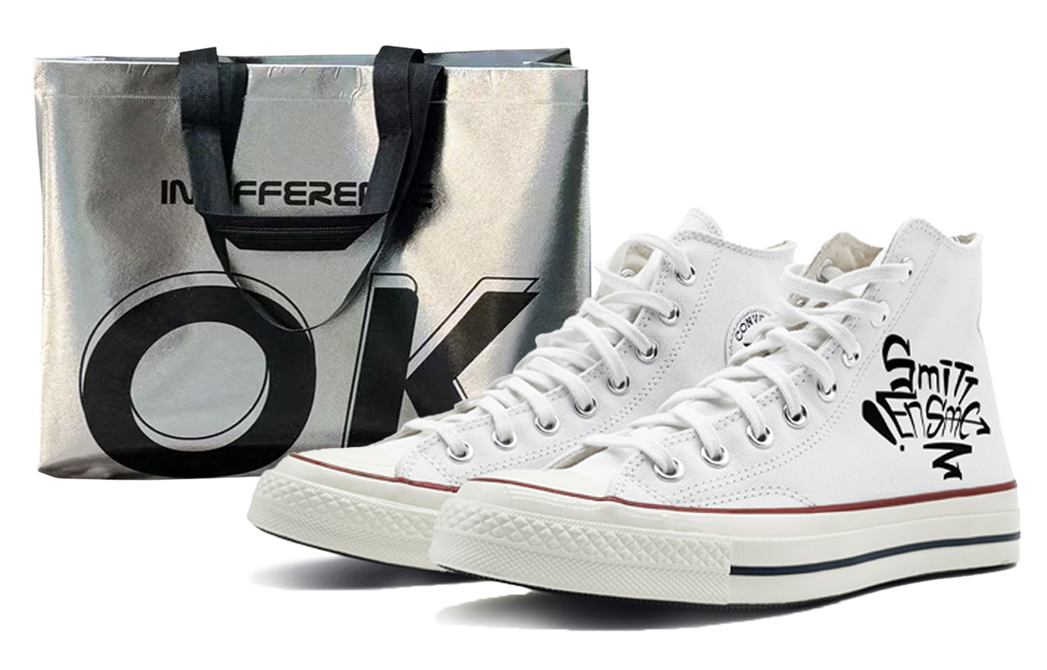 

Converse Кроссовки Chuck Taylor High-Top Canvas Unisex Ecru 1970-х годов, цвет Ecru